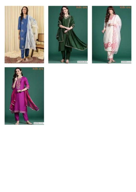 Latest Indo Era 2616 Silk Blend Motifs Embroidered Kurta With Bottom Dupatta Wholesale 2026 6 Latest Indo Era 2616 Silk Blend Motifs Embroidered Kurta With Bottom Dupatta Wholesale 2026