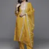 Indo Era 2613 Silk Blend Motifs Embroidered Kurta With Bottom Dupatta Set Wholesale