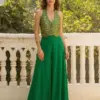 Alizeh 9010 To 9013 Jacquard Designer Party Wear Indo Western Collection Wholesale