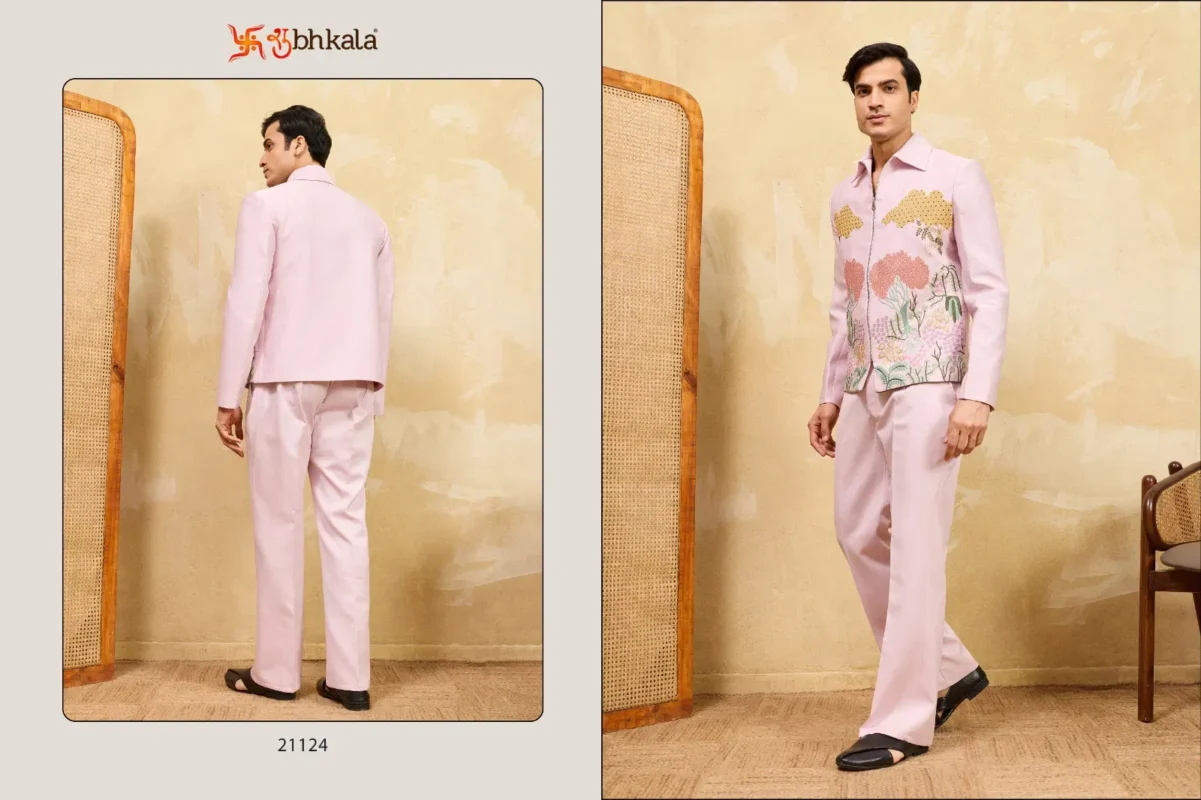 Latest Shubhvastra Nextgen Jacket Velvet Embroidery Work Jacket And Pant Collection Wholesale 2026