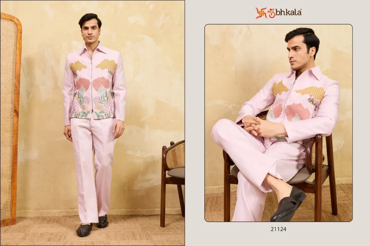 Latest Shubhvastra Nextgen Jacket Velvet Embroidery Work Jacket And Pant Collection Wholesale 2026