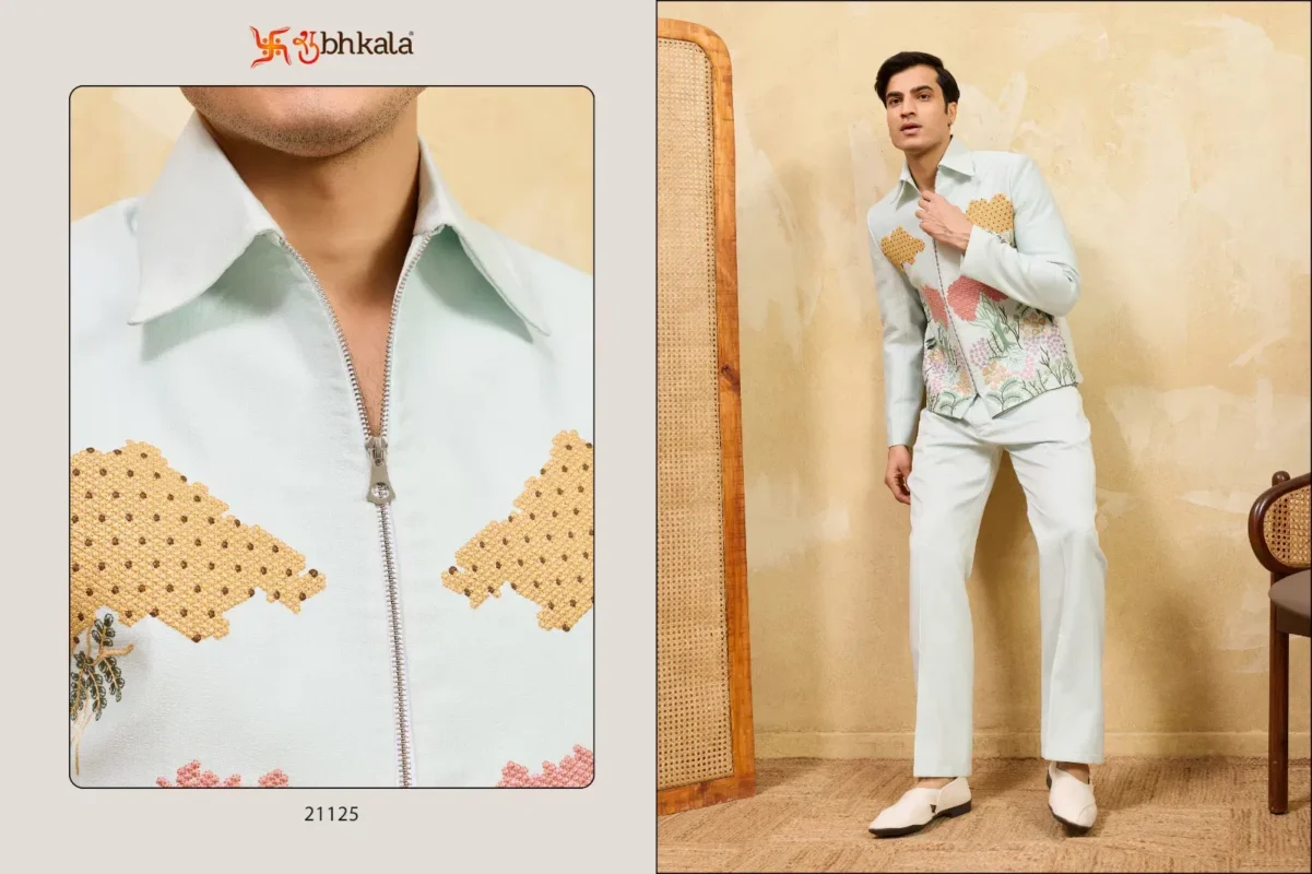 Latest Shubhvastra Nextgen Jacket Velvet Embroidery Work Jacket And Pant Collection Wholesale 2026