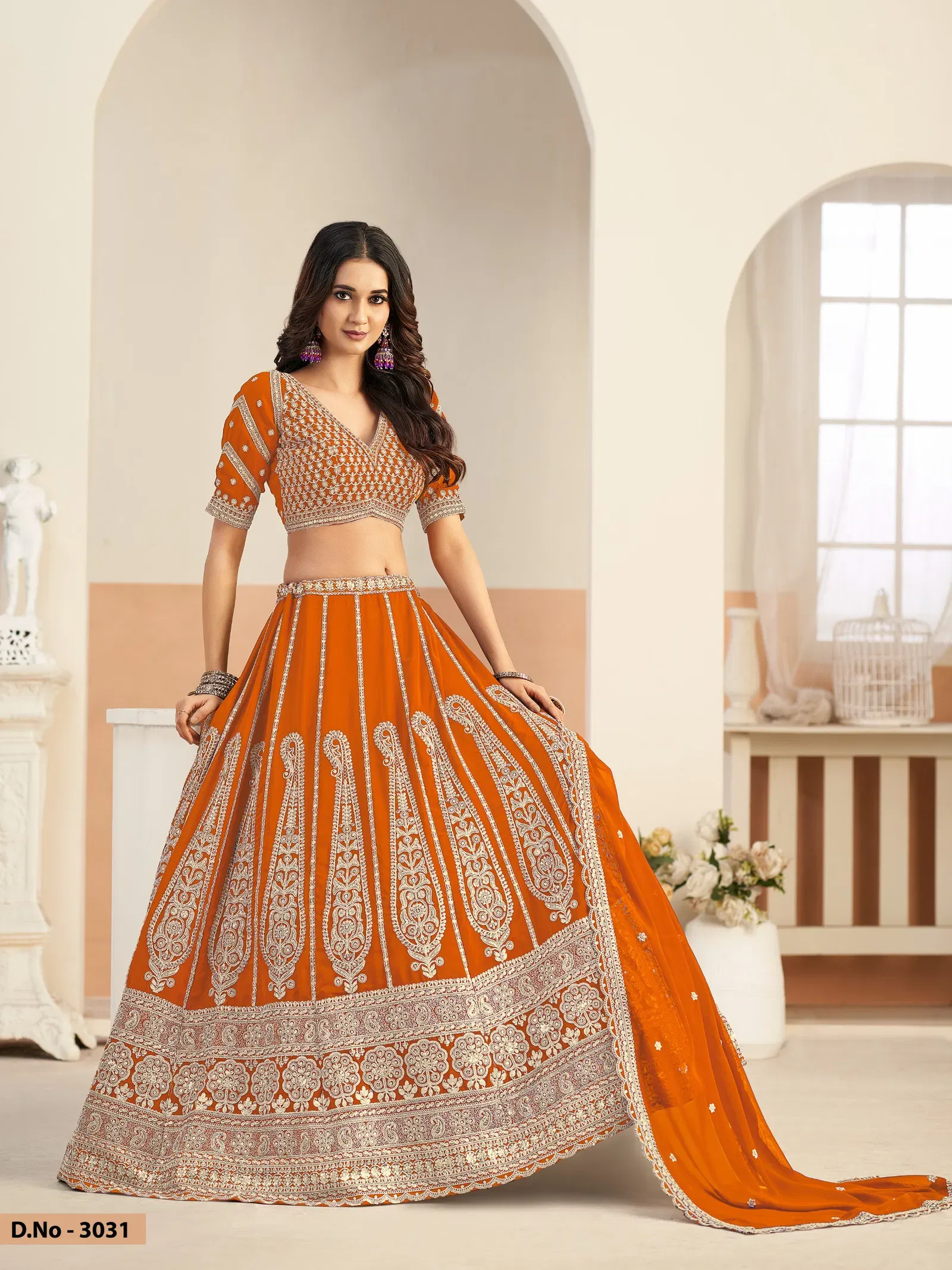 Beautiful Mehvish Vol 33 Faux Georgette With Work Lehenga Choli Collection Wholesale 2026