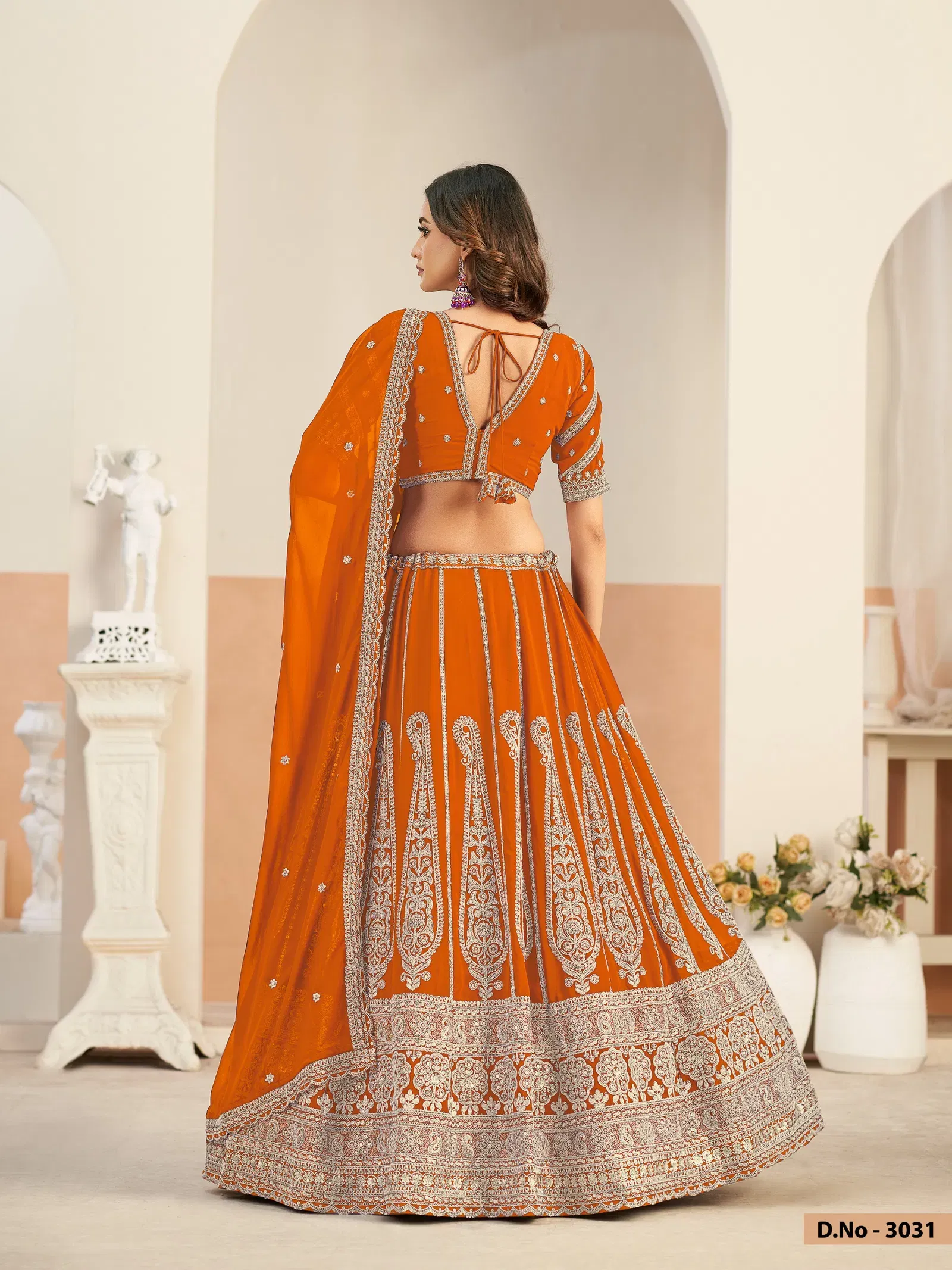 Beautiful Mehvish Vol 33 Faux Georgette With Work Lehenga Choli Collection Wholesale 2026
