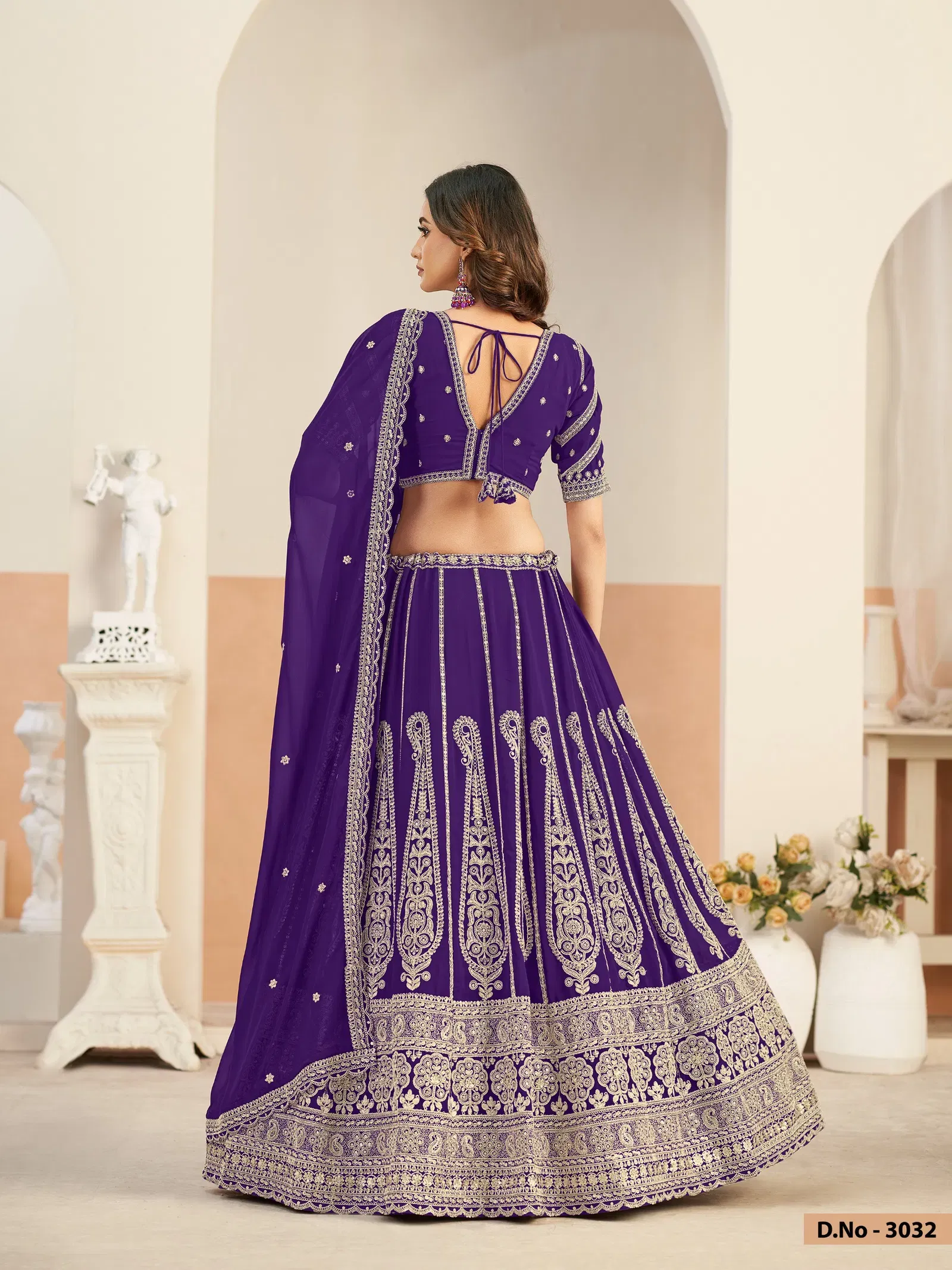 Beautiful Mehvish Vol 33 Faux Georgette With Work Lehenga Choli Collection Wholesale 2026