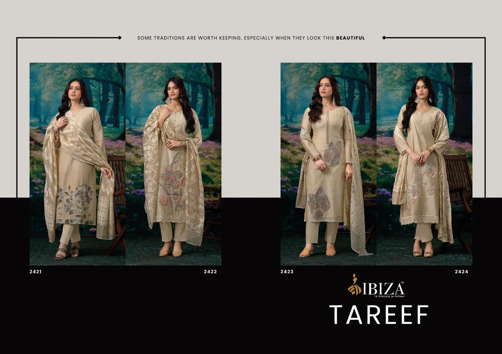 Launching Ibiza Tareef Orgenic Cotton With Aplic Work Salwar Kameez Collection Wholesale 2026