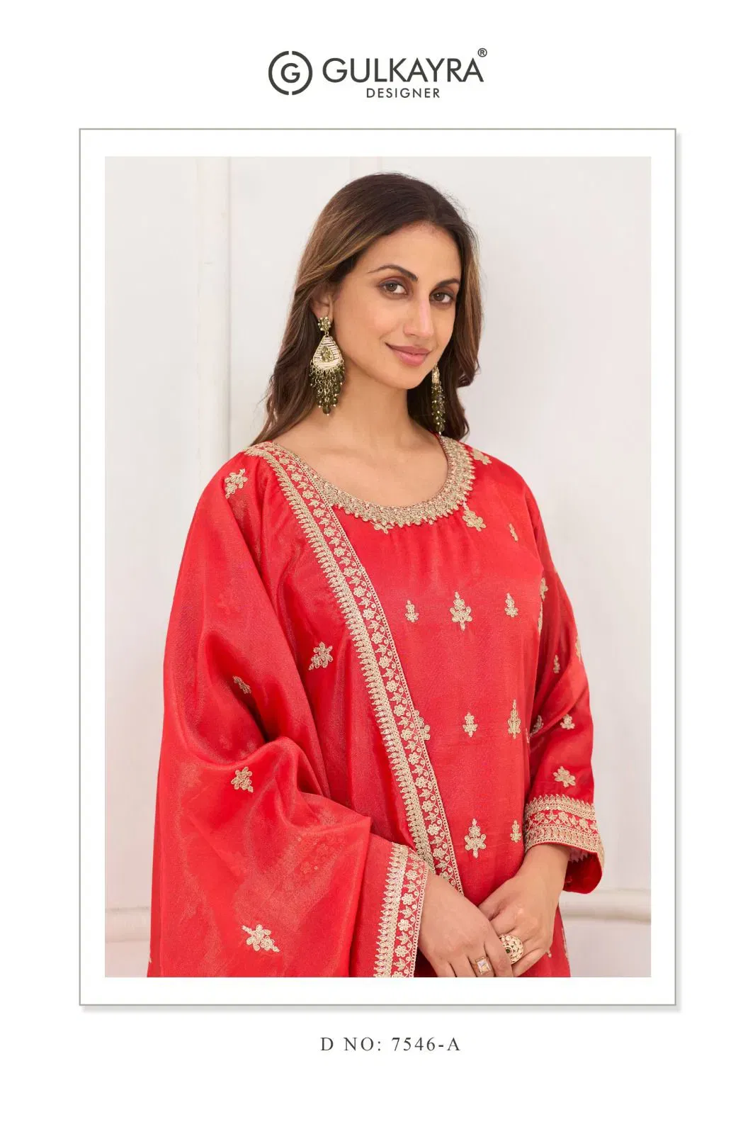 Buy Gulkayra Niru Real Simar Silk Embroidered Designer Salwar Kameez Wholesale 2026