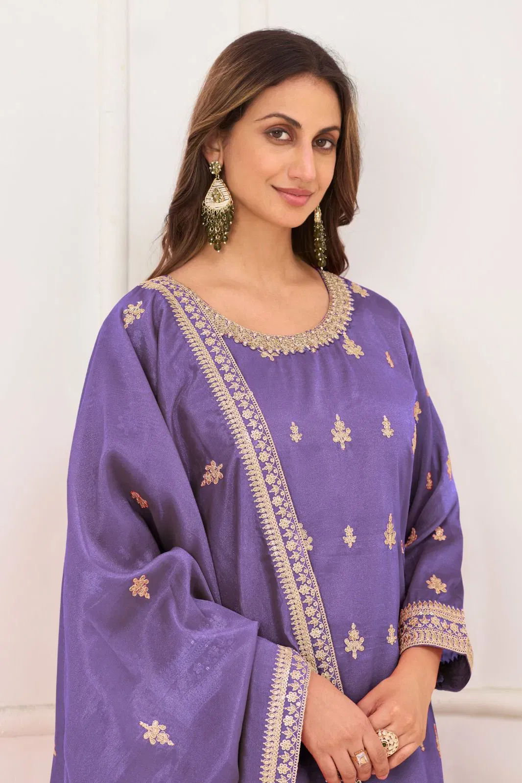 Buy Gulkayra Niru Real Simar Silk Embroidered Designer Salwar Kameez Wholesale 2026