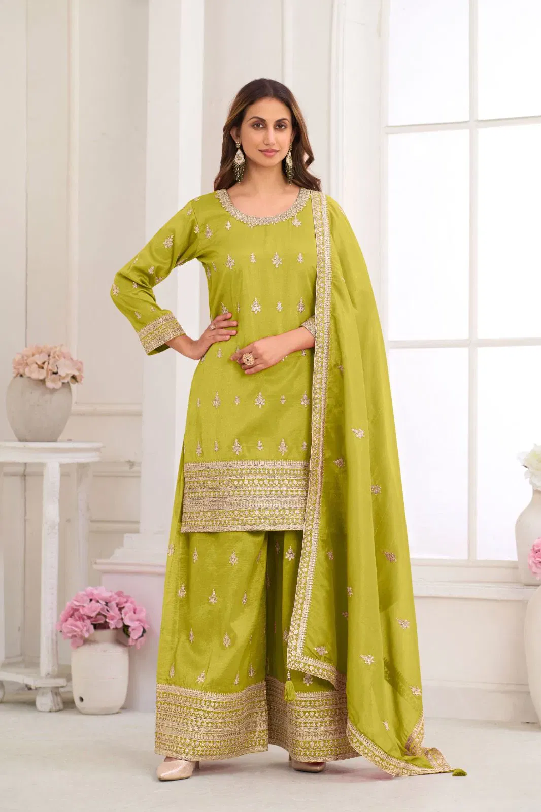 Buy Gulkayra Niru Real Simar Silk Embroidered Designer Salwar Kameez Wholesale 2026