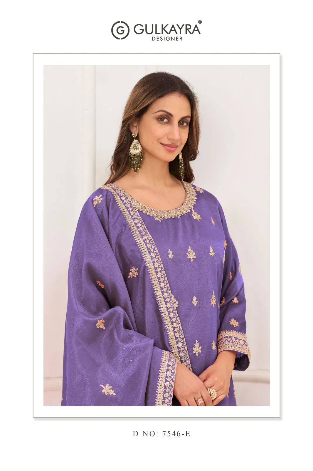 Buy Gulkayra Niru Real Simar Silk Embroidered Designer Salwar Kameez Wholesale 2026