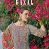 Belliza Gazal 961 Crepe With Self Embroidery Worked Dress Material Collection Wholesale