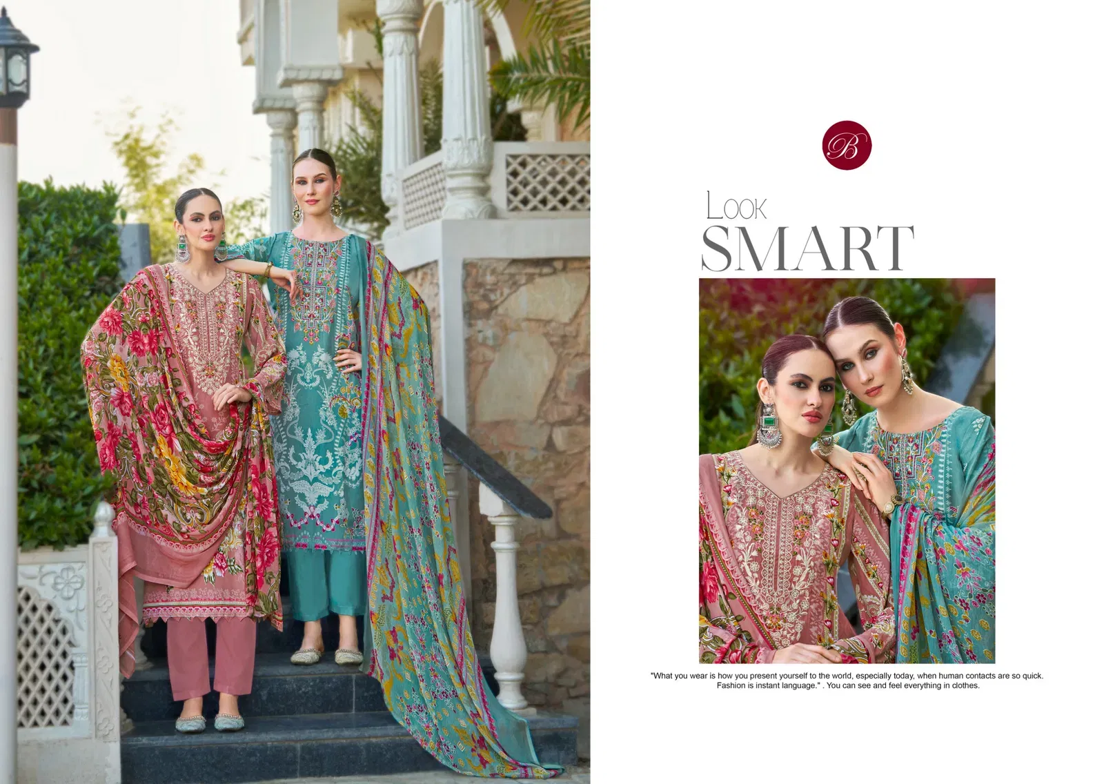 Latest Belliza Gazal 961 Crepe With Self Embroidery Worked Dress Material Collection Wholesale 2026