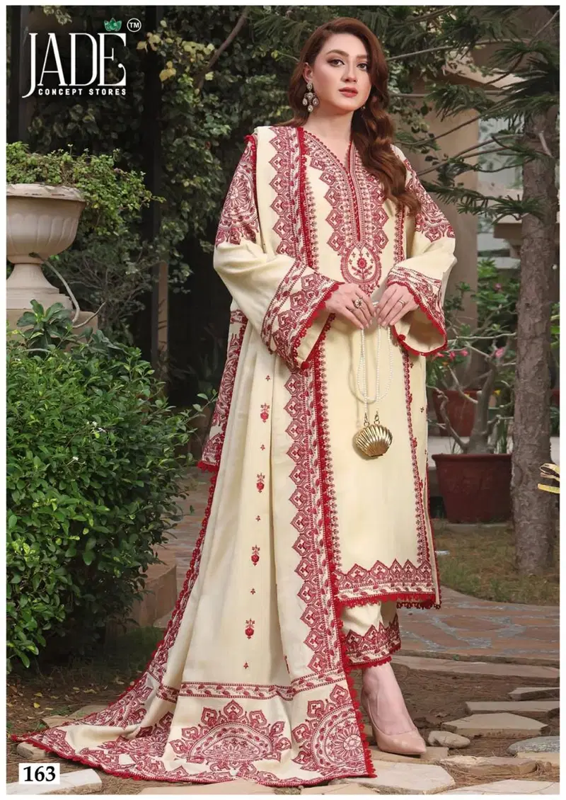 Beautiful Jade C Chevron Vol 17 Cotton Karachi Dress Material Collection Wholesale 2026