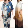 Jisha Kaftan Satin Breeze Vol 8 Digital Printed Japan Satin Kaftan Collection Wholesale