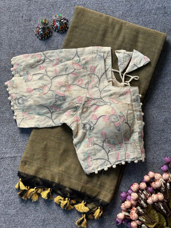 Latest Khadi Vol 7 Cotton Casual Wear Saree With Work Blouse Collection Wholesale 2026
