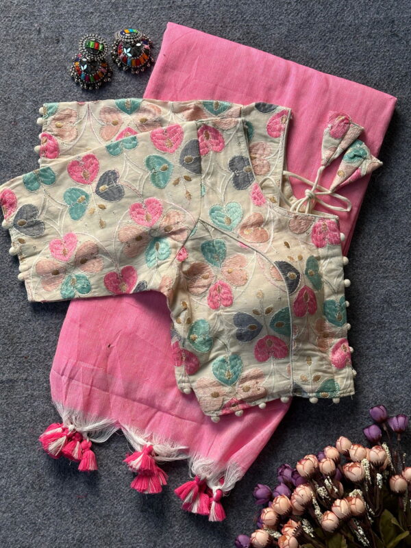 Latest Khadi Vol 7 Cotton Casual Wear Saree With Work Blouse Collection Wholesale 2026