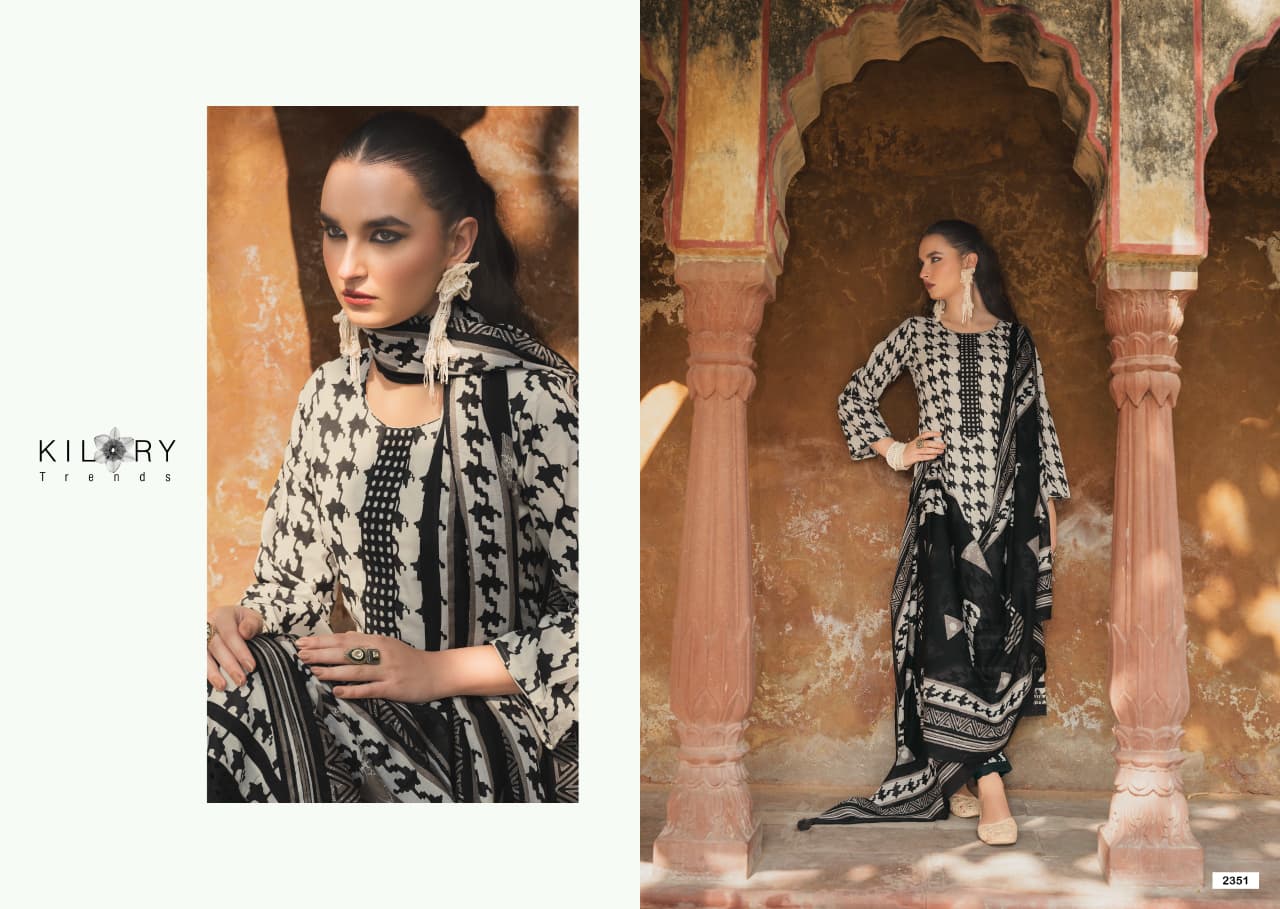 Latest Kilory Art Of Summer Lawn Cotton Digital Print Embroidery Salwar Kameez Wholesale 2026