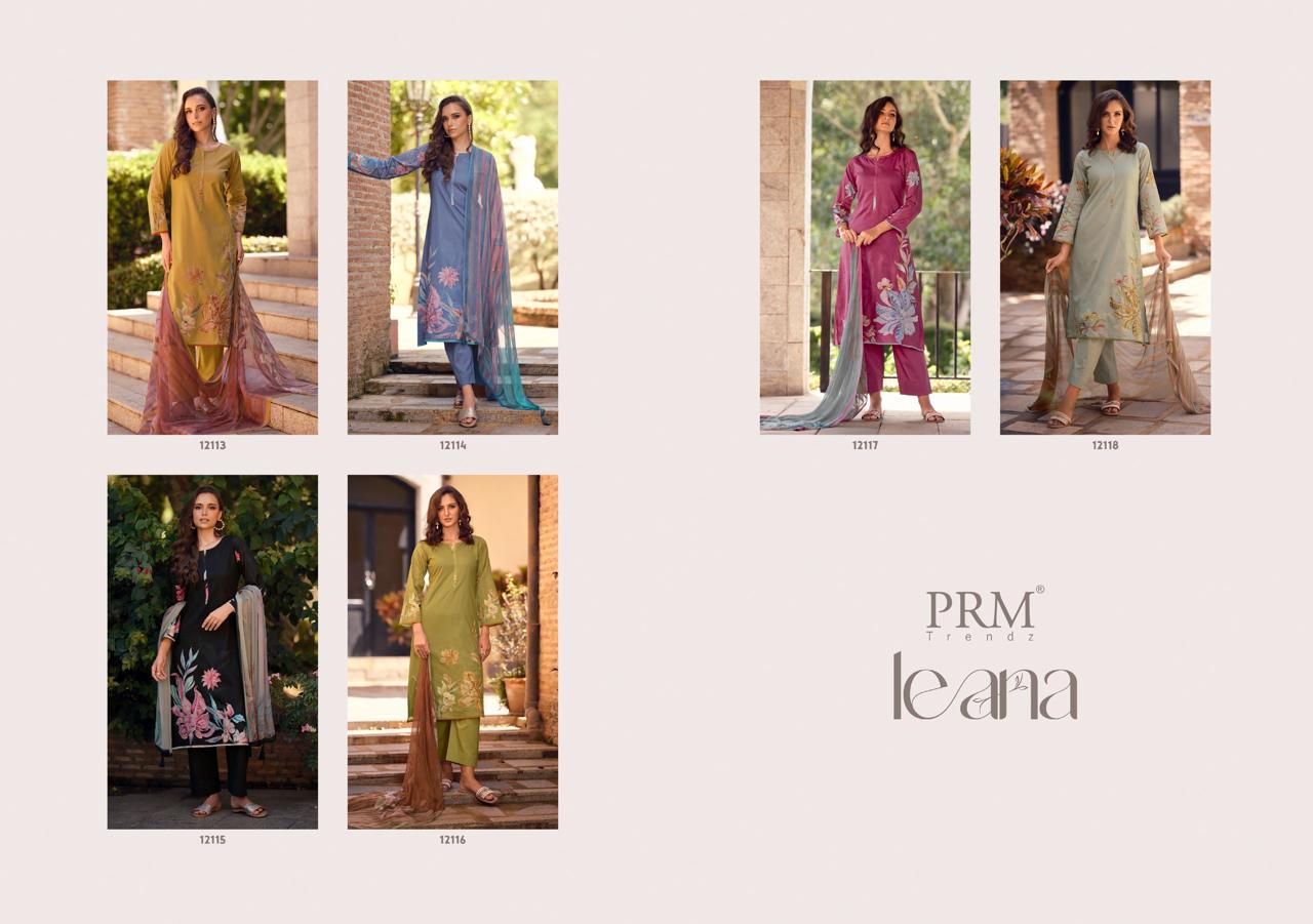 Stylish Prm Leana 12113 To 12118 Lawn Cotton With Handwork Salwar Kameez Wholesale 2026