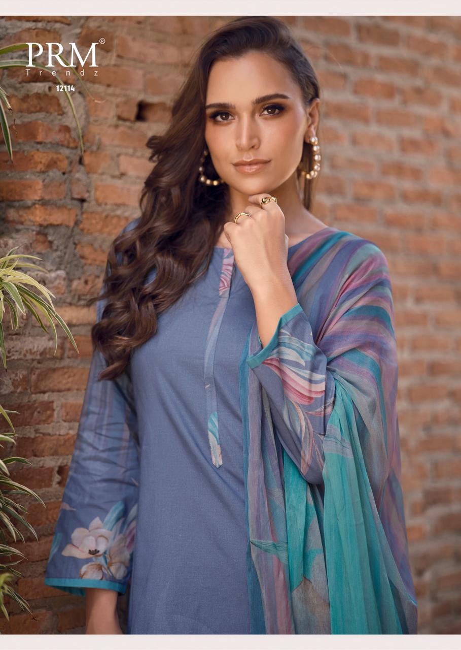 Stylish Prm Leana 12113 To 12118 Lawn Cotton With Handwork Salwar Kameez Wholesale 2026