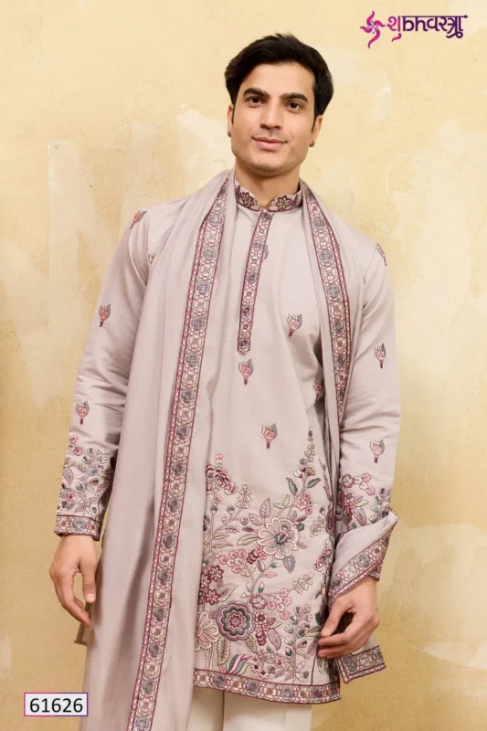 Beautiful Shubhvastra Regal Veil Viscose Silk Thread Work Kurta And Dupatta Wholesale 2026
