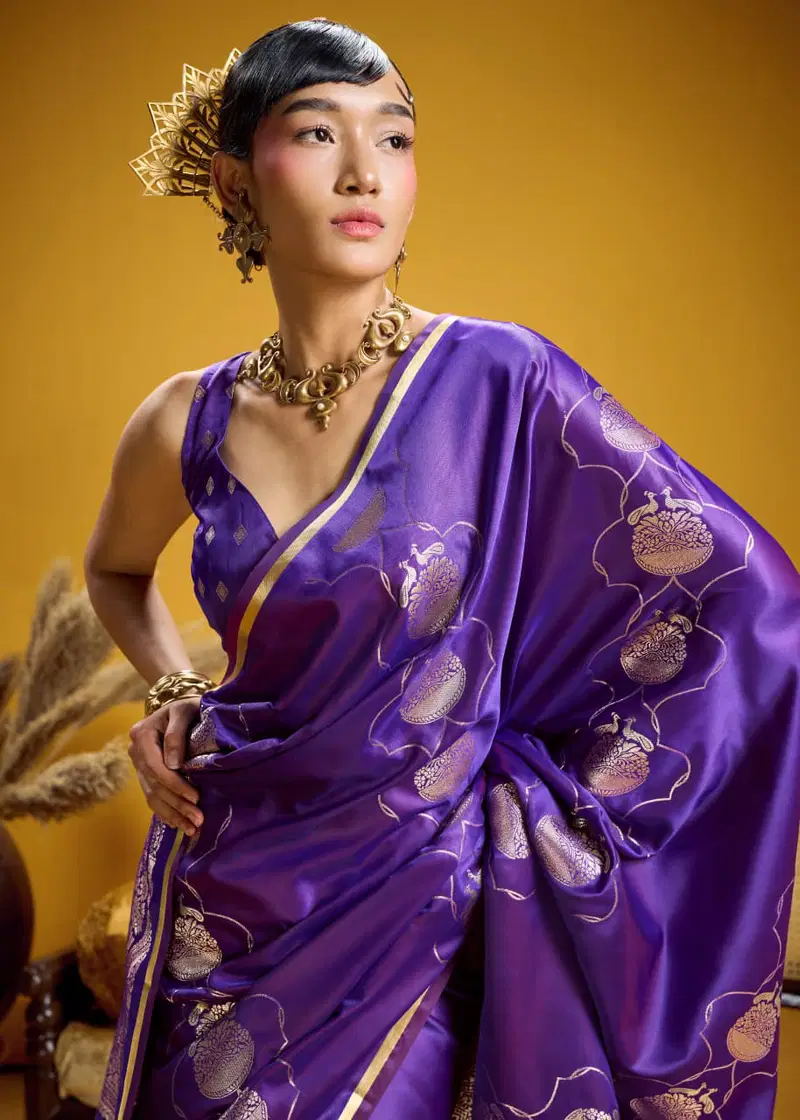 Beautiful Rajtex Kanthkala Vama Satin Silk Handloom Weaving Traditional Saree Collection Wholesale 2026