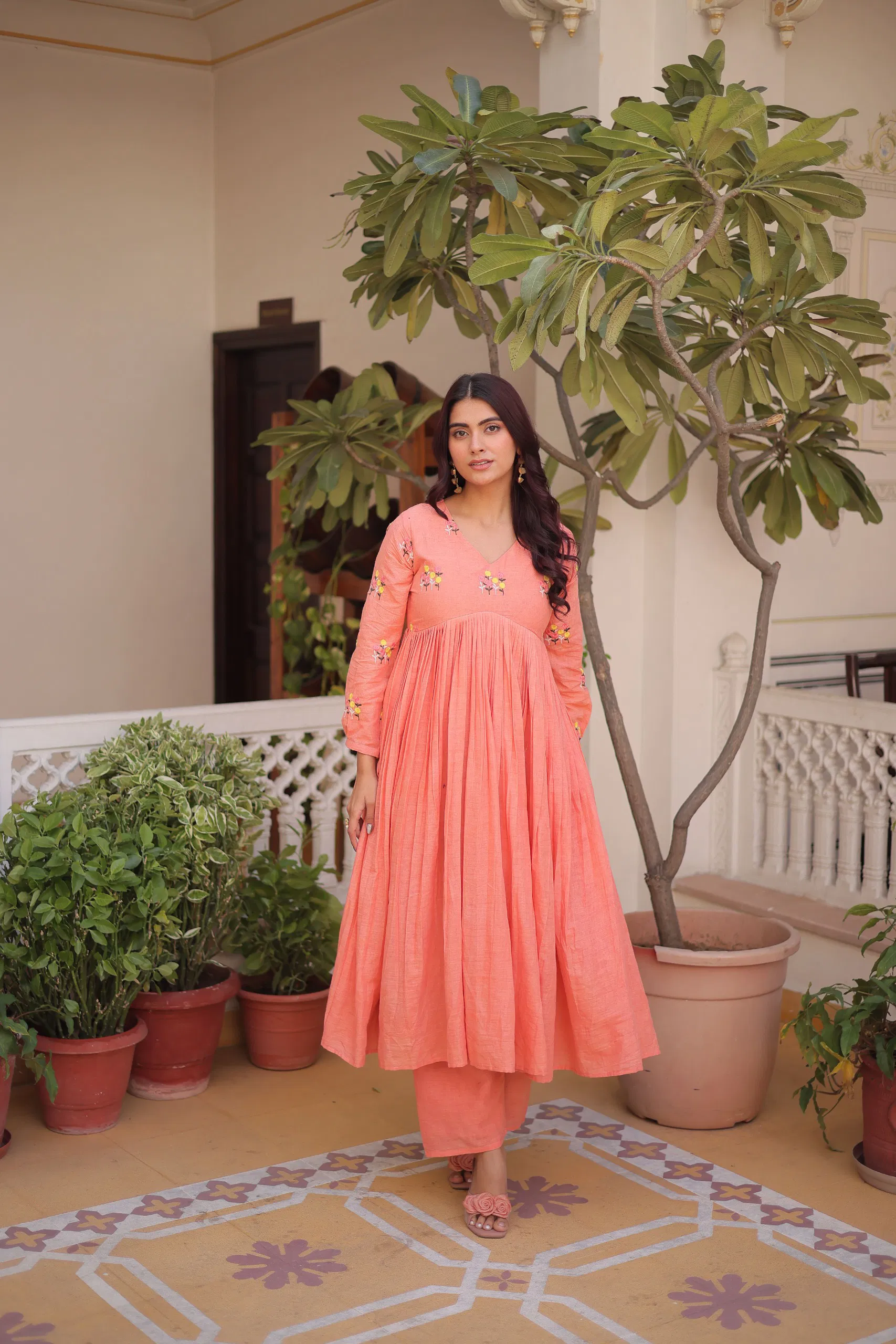 Launching Lekha KA 1236 Cotton Embroidery Kurti Bottom With Dupatta Wholesale 2026