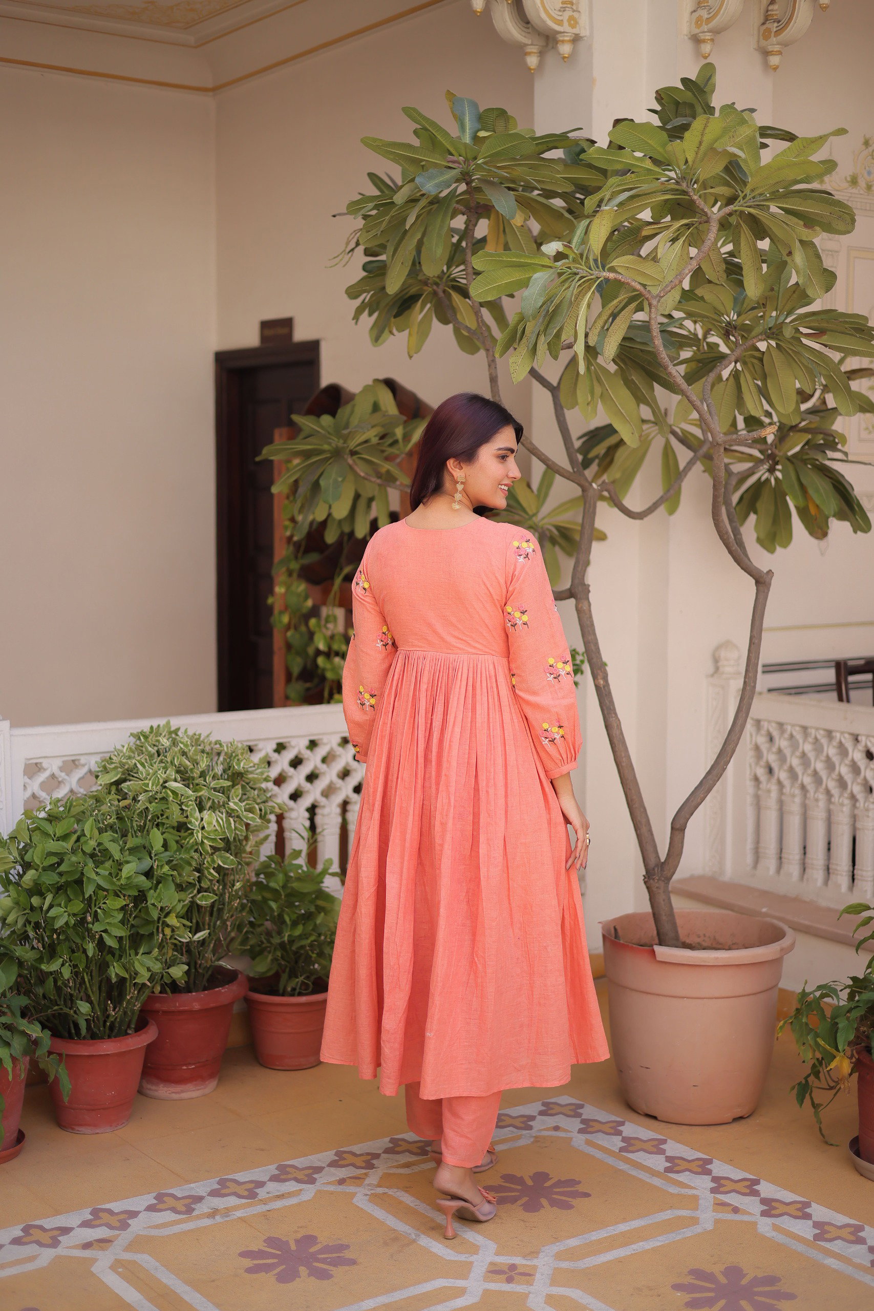 Launching Lekha KA 1236 Cotton Embroidery Kurti Bottom With Dupatta Wholesale 2026