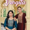 Aanchi Sangita Rangeela Silk Fancy Straight Cut Embroidered Kurti Collection Wholesale