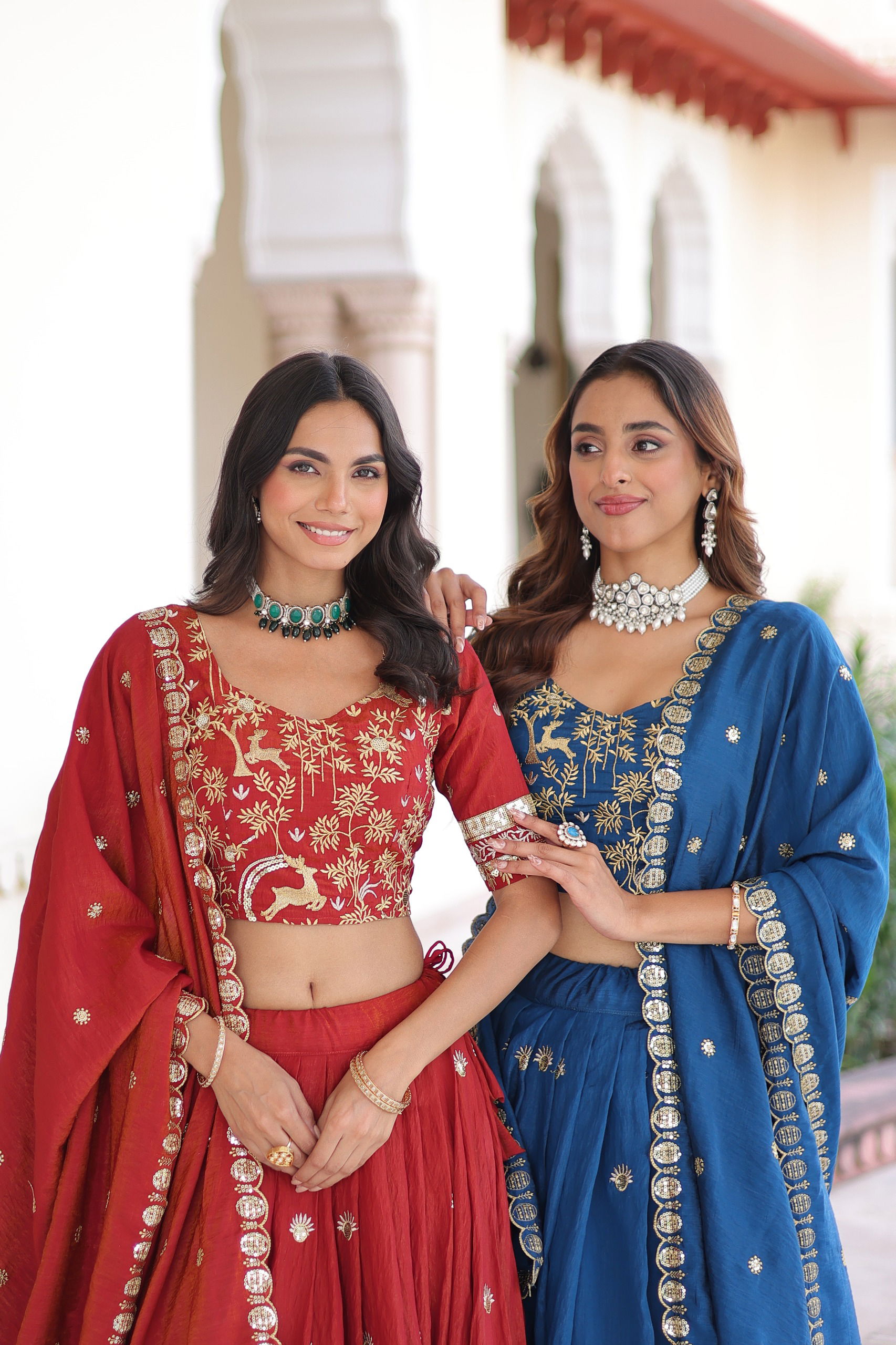 Launching Lekha KA 5062 Vichitra Silk Sequins Thread Embroidery Lehenga Choli Wholesale 2026