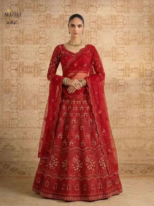 Launching Alizeh 1084 Colours Butterfly Net Designer Lehenga Choli Collection Wholesale 2026