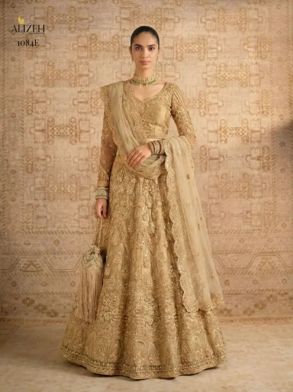 Launching Alizeh 1084 Colours Butterfly Net Designer Lehenga Choli Collection Wholesale 2026