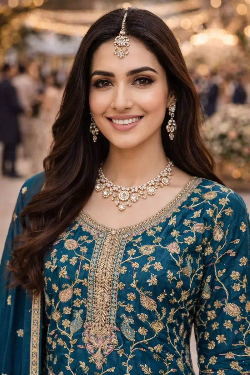 Beautiful Mrudangi Veena Chinon Heavy Embroidered Readymade Salwar Kameez Wholesale 2026