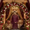 Lekha Sal 6 Pure Silk Sequins Work Mens Kurta Pajama Wholesale
