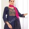 Sangeet Mahira Vol 3 Viscose Rayon With Embroidery Sequence Work Kurti With Bottom Dupatta Wholesale