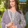 Mrudangi Mishika Georgette Beads Embroidered Kurti With Sharara And Dupatta Wholesale
