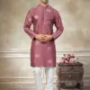 Outluk Wedding 45 Silk Embroidery Worked Kurta And Pajama Collection Wholesale