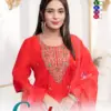 Dnp Gulzar Vol 3 Roman Silk Kurti Pent With Dupatta collection Wholesale
