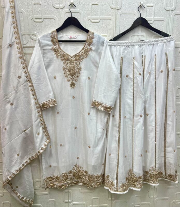 Latest Bilqis B 266 A To D Readymade Chinon Embroidered Pakistani Salwar Kameez Wholesale 2026