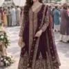 Mrudangi Suhani Real Chinon Embroidered Readymade Dress Wholesale