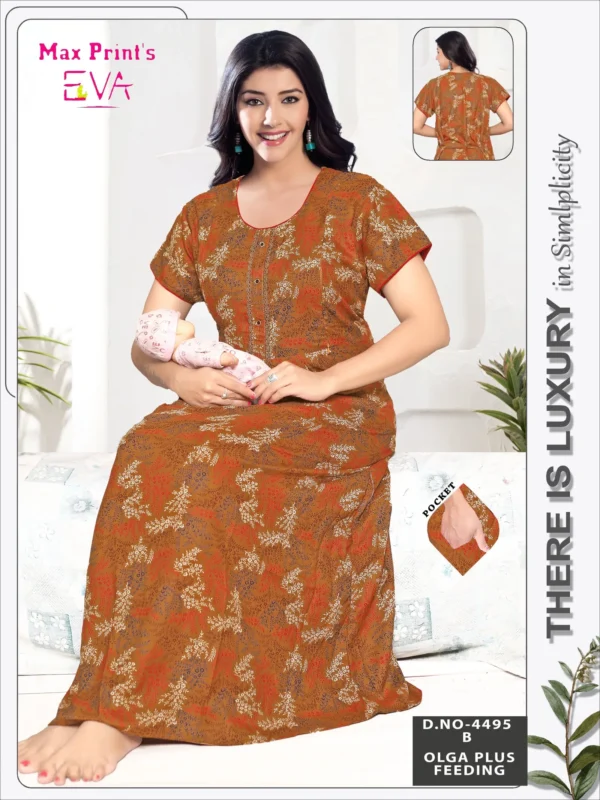 Latest Dnp Alphine Feeding Gown Collection Wholesale 2026