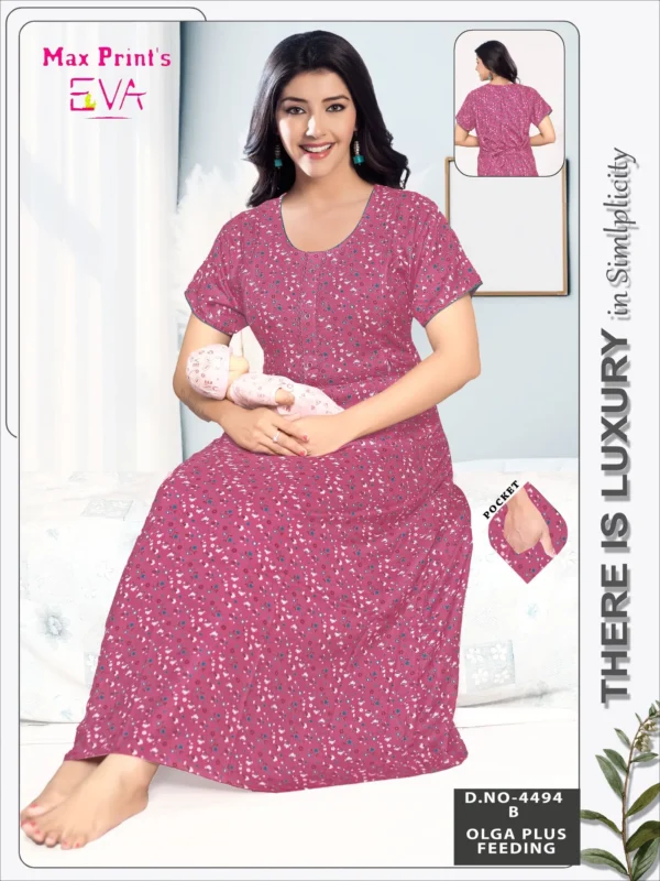 Latest Dnp Alphine Feeding Gown Collection Wholesale 2026