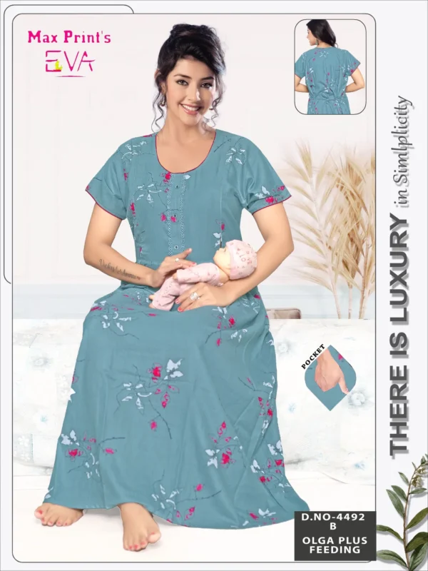 Latest Dnp Alphine Feeding Gown Collection Wholesale 2026