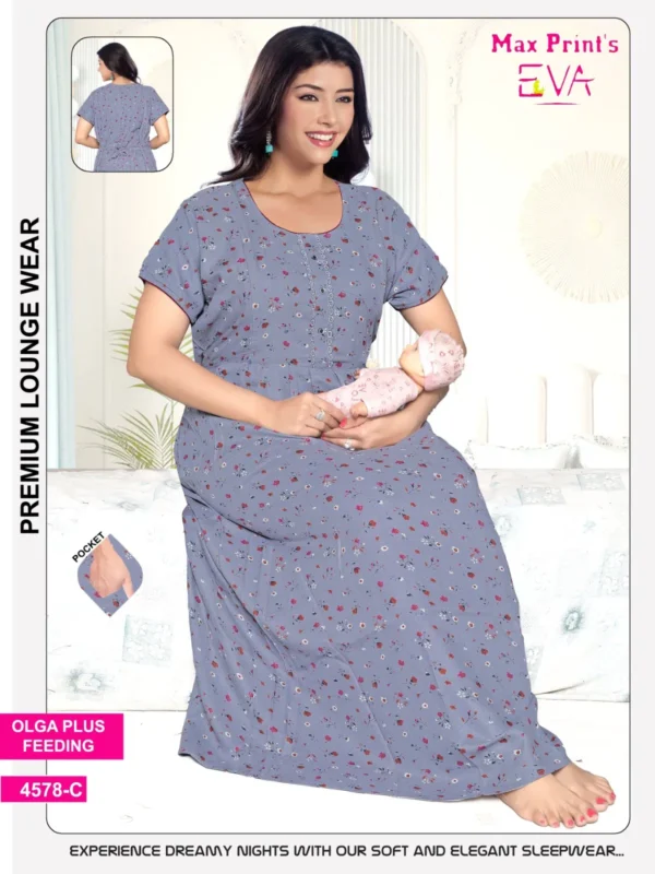 Latest Dnp Alphine Feeding Gown Collection Wholesale 2026