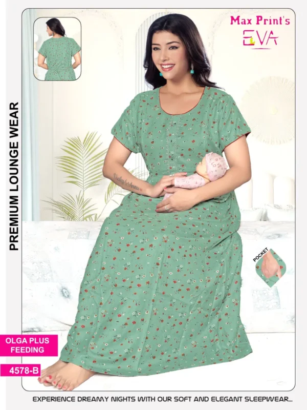 Latest Dnp Alphine Feeding Gown Collection Wholesale 2026