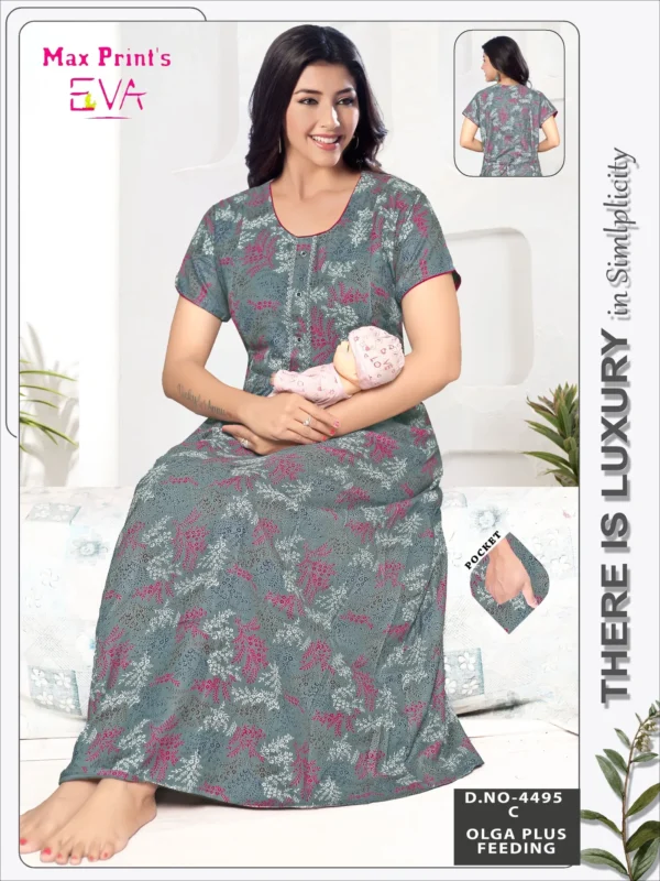 Latest Dnp Alphine Feeding Gown Collection Wholesale 2026