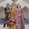 Romani Aarzu Vol 29 Soft Cotton Digital Printed With Embroidered Dress Material Wholesale