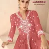 Vamika Lakhnavi Vol 6 Gold List Rayon With Thread Work Designer Salwar Suit Wholesale