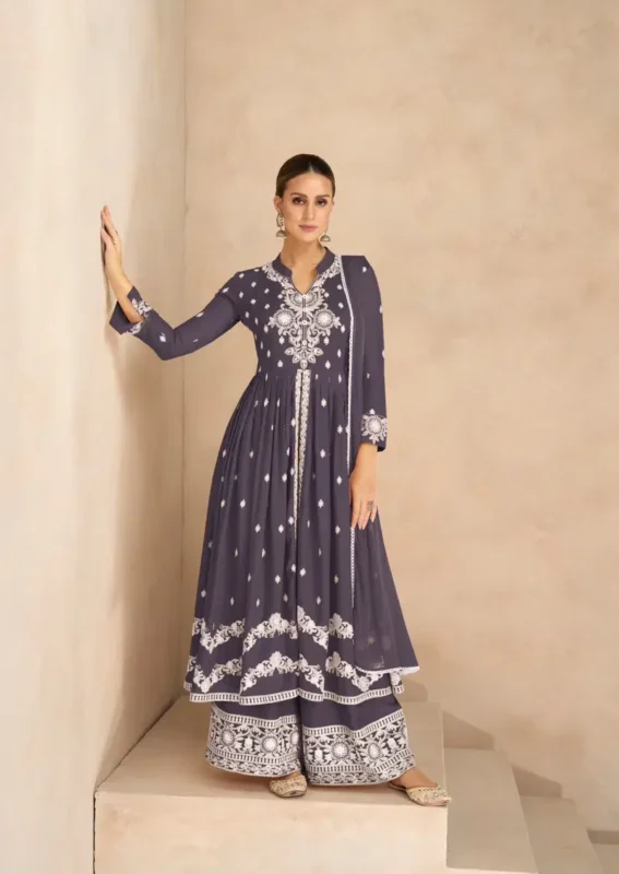 Launching Vamika Lakhnavi Vol 6 Gold List Rayon With Thread Work Designer Salwar Suit Wholesale 2026