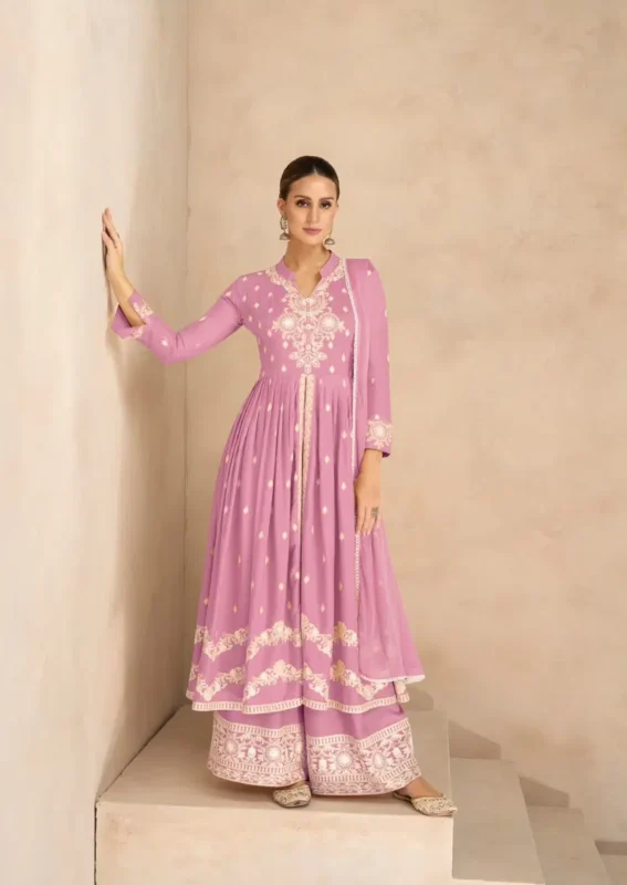 Launching Vamika Lakhnavi Vol 6 Gold List Rayon With Thread Work Designer Salwar Suit Wholesale 2026