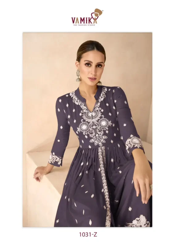 Launching Vamika Lakhnavi Vol 6 Gold List Rayon With Thread Work Designer Salwar Suit Wholesale 2026